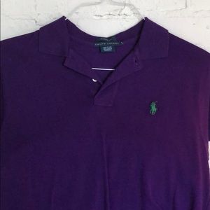 Women’s Ralph Lauren M Classic Fit Purple Polo
